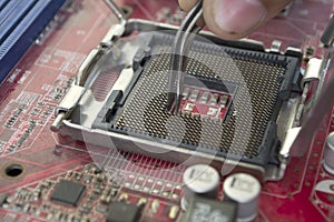 Computer CPU Socket Repair