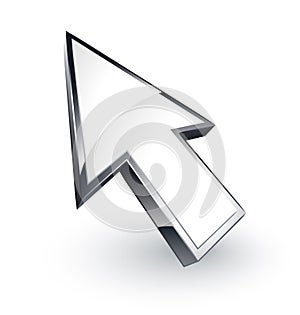 Computer cursor arrow photo