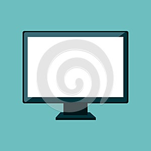 Computer desktop display isolated icon