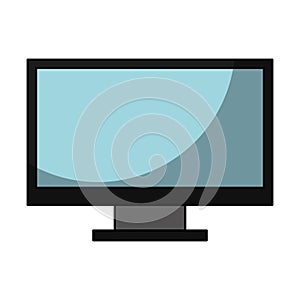 Computer desktop isolated icon