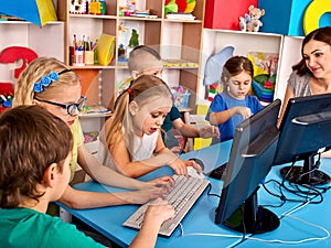 Computer education game for children