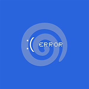 Computer error message