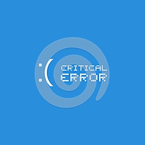 Computer error message