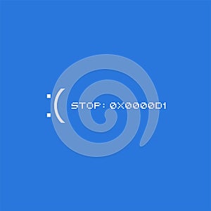 Computer error message