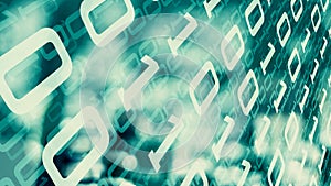 Computer espionage abstract illustration conception