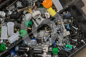 Computer fasteners hardware assorted odds and ends.