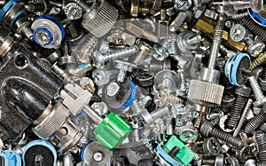 Computer fasteners hardware assorted various odds and ends.