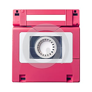 Computer Floppy Disk on Transparent Background - Ai Generated
