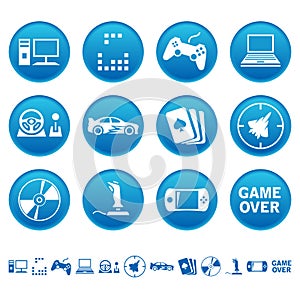 Computer games icons