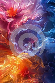 Computer Generated Abstract Design photo