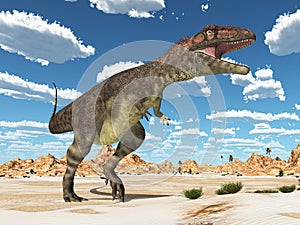 Dinosaur Mapusaurus
