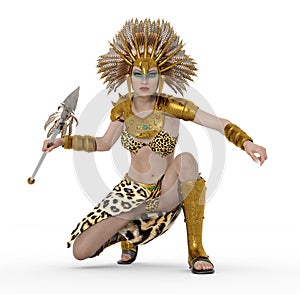 Female Amazon fighter