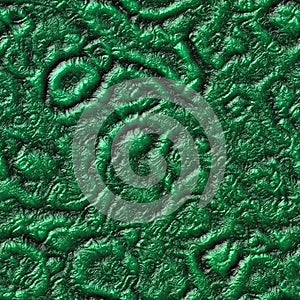 Green seamless alien skin texture