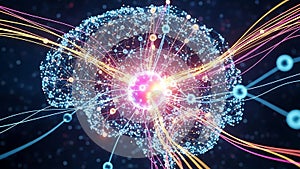 A computer generated image of a brain (ai generated)