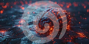 Computer Generated Image of a Human Brain