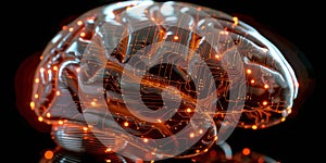 Computer Generated Image of a Human Brain