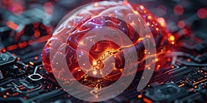 Computer Generated Image of a Human Brain