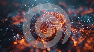 Computer Generated Image of a Human Brain