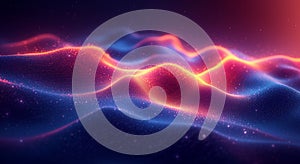 Computer Generated Image of a Mountain Range