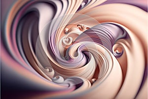 a computer generated image of a swirly pattern in pink and purple colors with a white background and a blue border