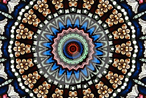 Computer generated painted artwork