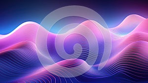Computer Generated Wavy Lines