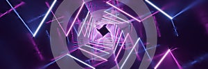Computer geometric digital connection structure. Business inteligence technology background. Binary code algorithms deep learning