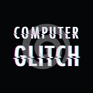 A Computer glitch