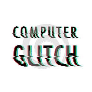 Computer glitch