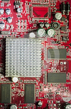 Computer Graphics Card Circuitry
