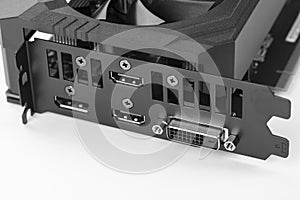 Computer graphics card, focus on the DVI, HDMI