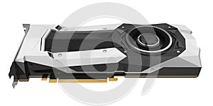 Computer Graphics Card Isolated