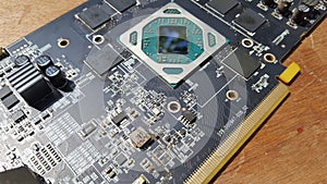 Computer graphics cards, hardware supporting games and multimedia