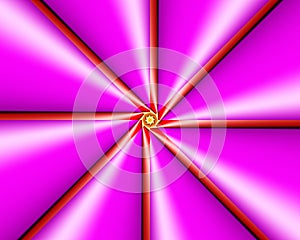 Computer graphics. Fractal texture