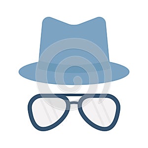 Computer hacker Flat Vector icon which can easily modify or edit