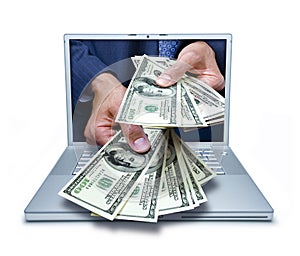 Computer Hand Money Business Services