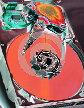 Computer hard disc drive