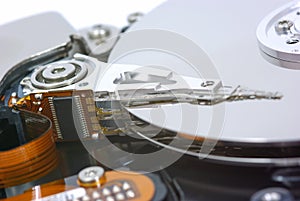 Computer hard disk photo