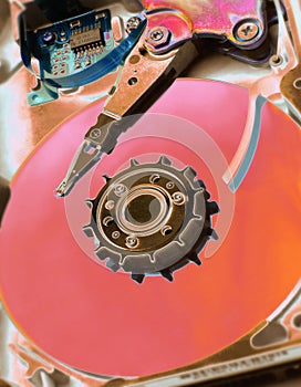 Computer hard disc drive