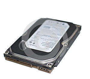 Computer Hard Disk Drive with Power and Parallel ATA Slots