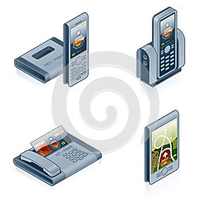 Computer Hardware Icons Set - Design Elements 55f