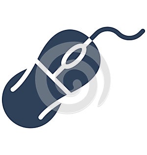 Computer hardware Isolated Vector icon that can easily modify or edit