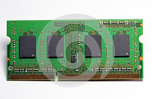 Computer hardware, RAM memory card.