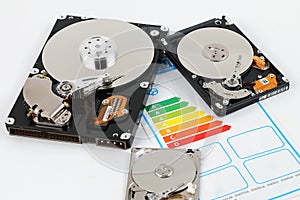 Computer HDD and energy efficiency