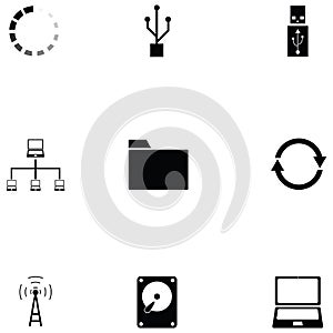 Computer icon set