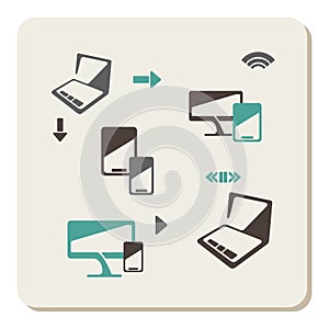 Computer icon set