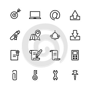 Computer icon set