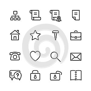 Computer icon set