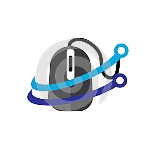 computer icon Vector Illustration design Logo