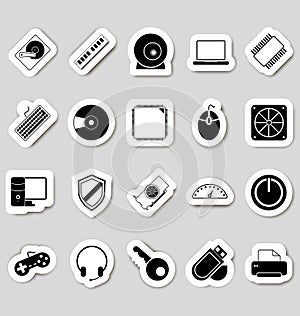 Computer icons stikers